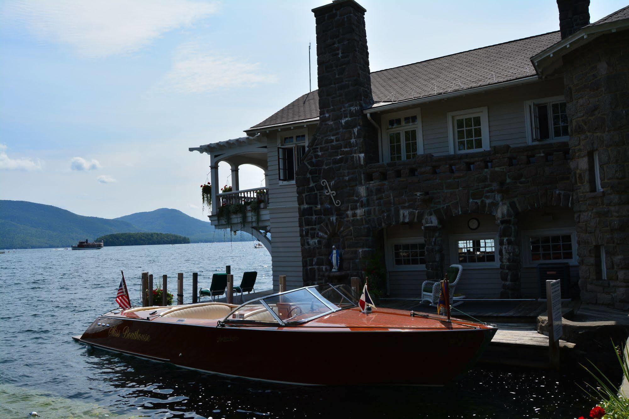 Lake George Boathouse Waterfront Lodging Bolton Landing Kültér fotó
