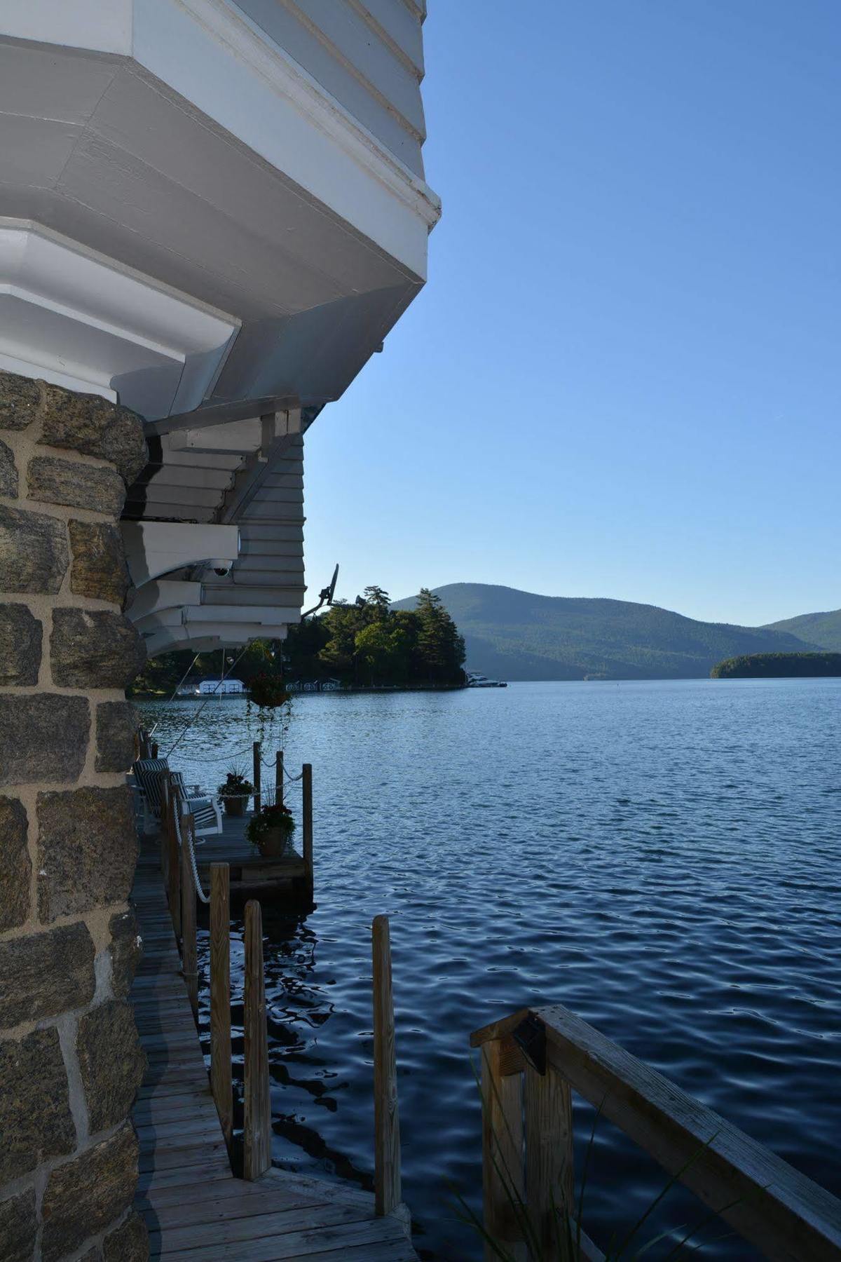 Lake George Boathouse Waterfront Lodging Bolton Landing Kültér fotó