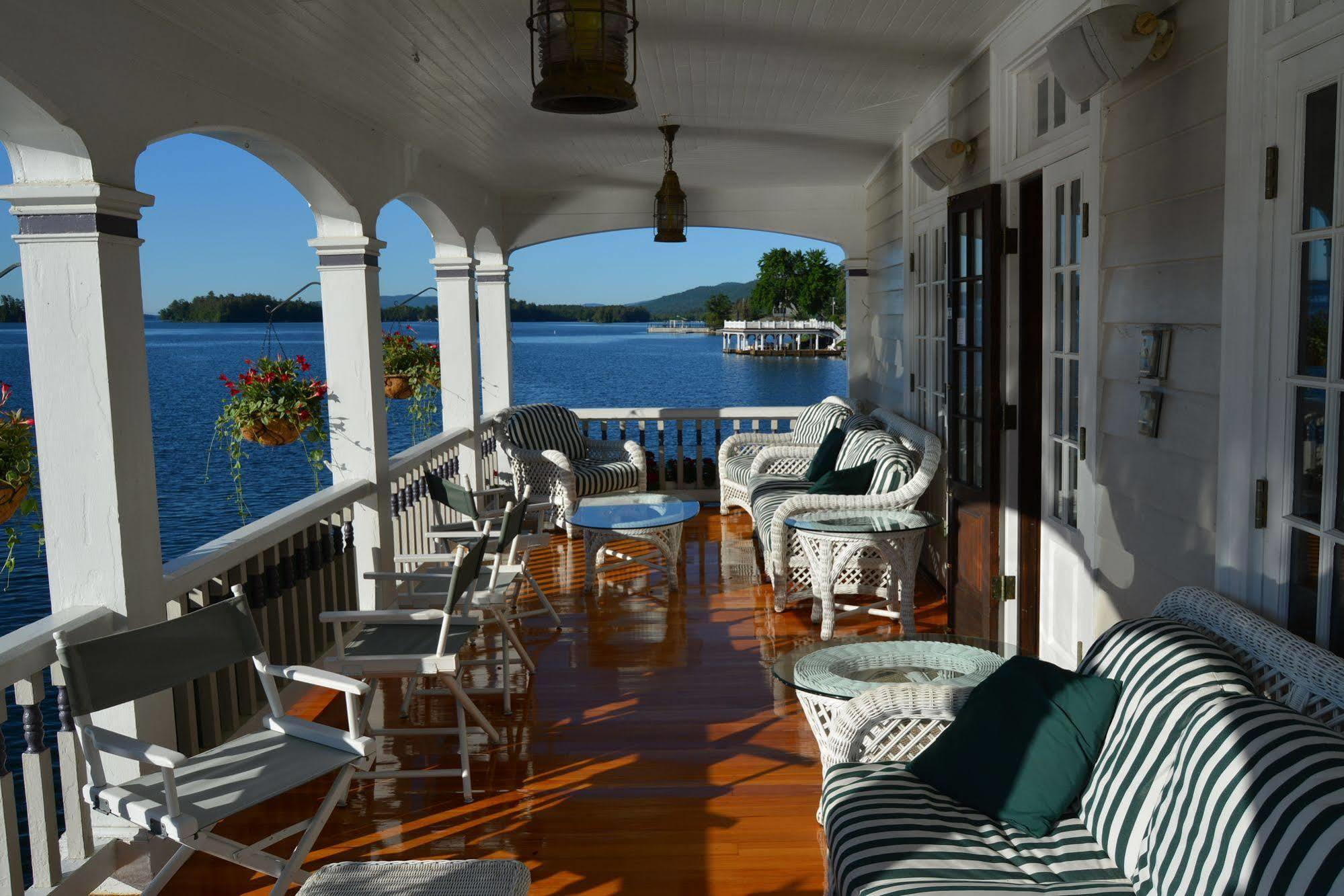 Lake George Boathouse Waterfront Lodging Bolton Landing Kültér fotó